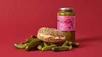 Spicy-Sweet Pickle Cream Cheeses Image 1
