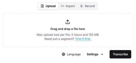 Audio Transcription Tools