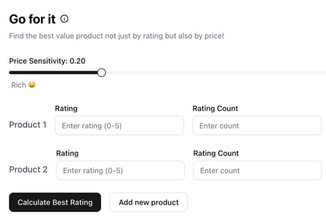 Shopping Decision Tools