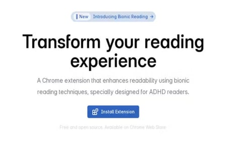 Reading Enhancement Tools