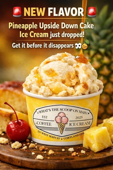 Pineapple Cake Ice Creams