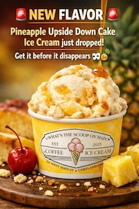 Pineapple Cake Ice Creams