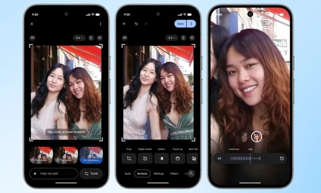 AI-Powered Facial Touch-Ups