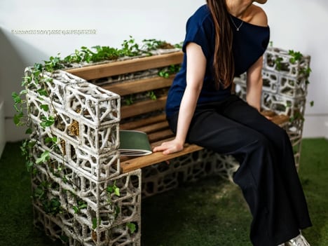 Bio-Reinforced Public Seating