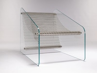 Transparent Glass Armchairs Image 2