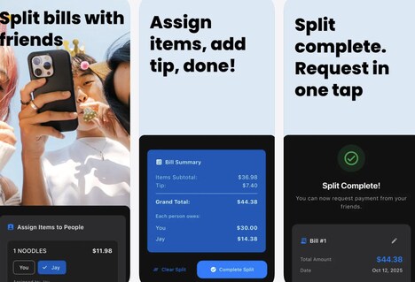 Bill Splitting Apps