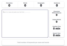 Text Analysis Tools: Character Count Instantly Measures Words ...