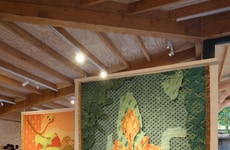 Garden-Inspired Jacquard-Woven Tapestries