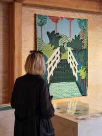 Garden-Inspired Jacquard-Woven Tapestries Image 2