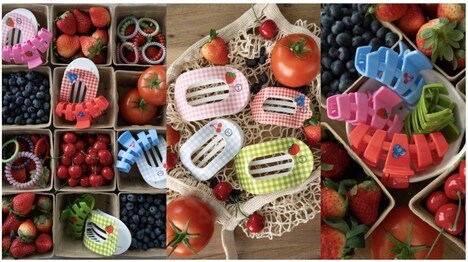 Farmer's Market-Inspired Hair Accessories