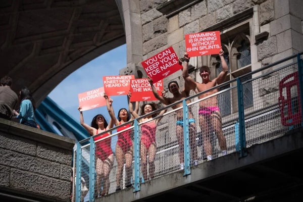 Cheeky Marathon Swimmer Activations