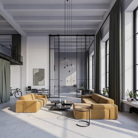 Terraced Modular Sofas