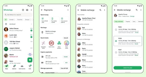 Chat-Based Payment Features