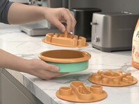 Adaptive Puzzle Dog Bowls Image 3