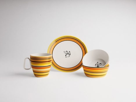 Striped Graphic Tableware