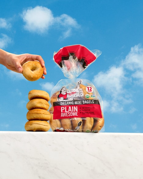 Edgy Mini Bagel Branding