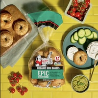 Edgy Mini Bagel Branding Image 3
