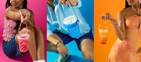 Beaded Beverage Carriers