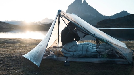 Featherlight Minimalist Backpack Tents