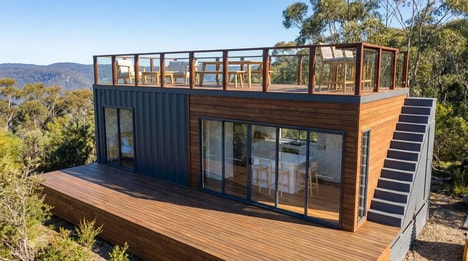 Rooftop Deck Tiny Homes