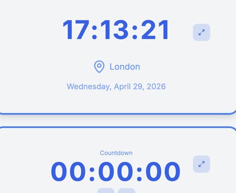 Online Timer Tools