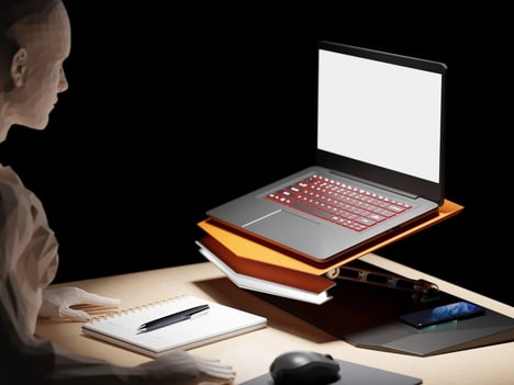 Integrated Desk Stands