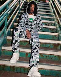Green Accent Streetwear