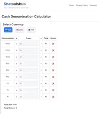 Cash Counting Tools Image 1