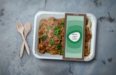 Collaborative Fiber-Based Food Trays