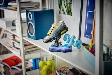 Layered Brick Sneakers