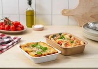 Unbleached Food Packaging Trays