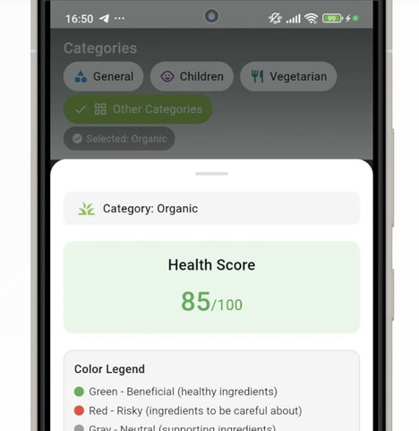 Ingredient Analysis Tools