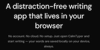 Minimal Writing Apps Image 1