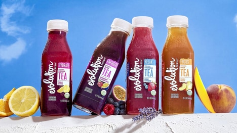 Functional Bottled Tea Beverages