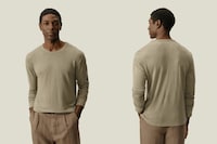 Summery Long-Sleeve Linen Shirts Image 3