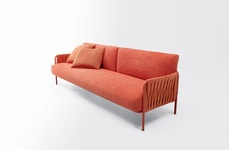 Pleated Shell Sofas