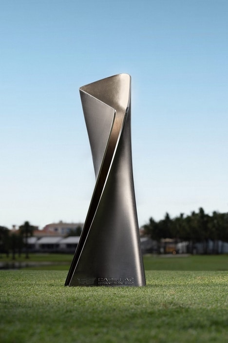 Abstract Golf Trophies