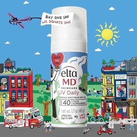 Vibrant Sunscreen Packaging Designs
