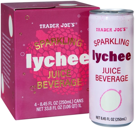 Canned Sparkling Lychee Drinks