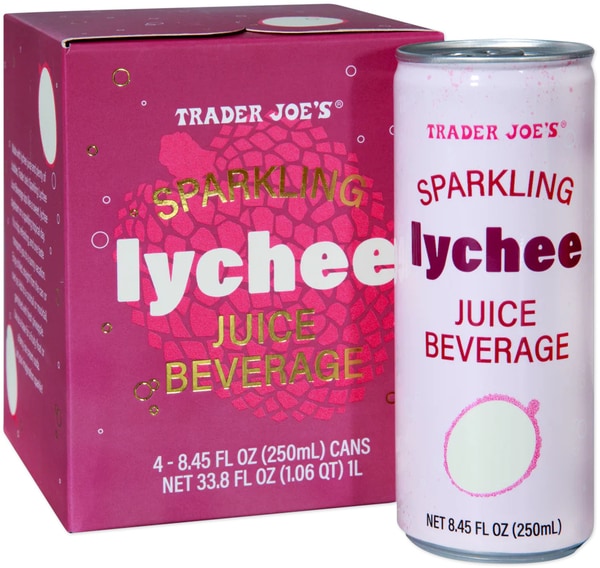 Canned Sparkling Lychee Drinks