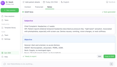 Medical Scribe AI