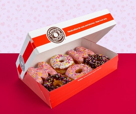 Letter-Shaped Mother's Day Donuts