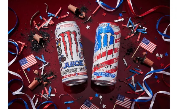 Patriotic Celebration Energy Drinks