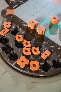 Bright Upcycled Chess Tables Image 2
