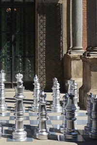 Silver Chess Installations Image 4