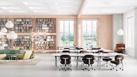 Buttoned Swivel Chairs Image 3