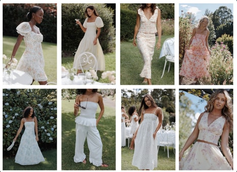 Chic Spring-Focused Fashion Collections