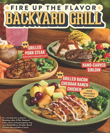 Barbecue Season Buffet Menus