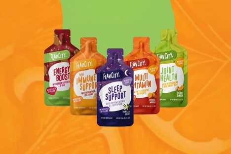 Flavor-Forward Gel Supplements