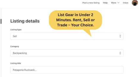 Outdoor Gear Marketplaces